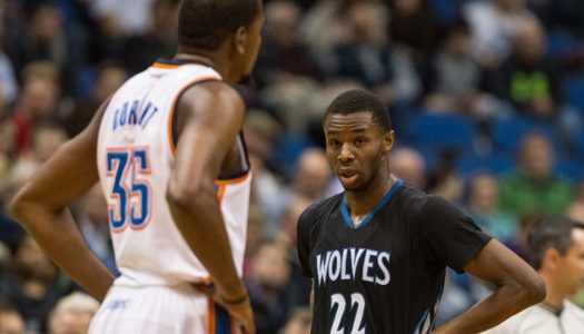 VIDEO: Andrew Wiggins throws down over KD